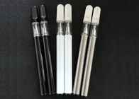 Pyrexガラス材料が付いている黒/銀/白いCBDの煙のペン0.4A電池