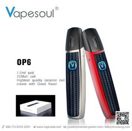 中国 420mAh携帯用Vapeのペンのポッドの蒸気厚いオイルのための元のItsuwa Vapesoul OP6のポッドのキット 工場